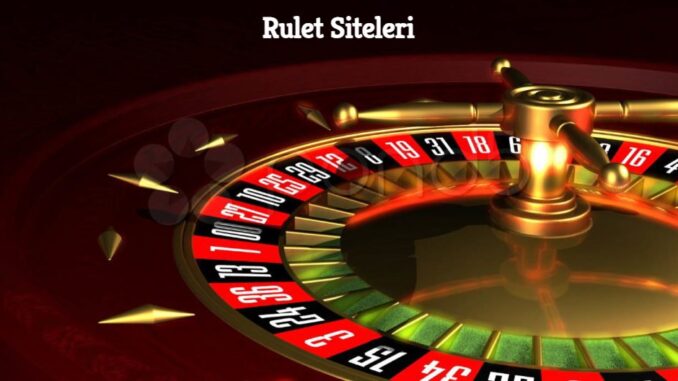 Rulet Siteleri